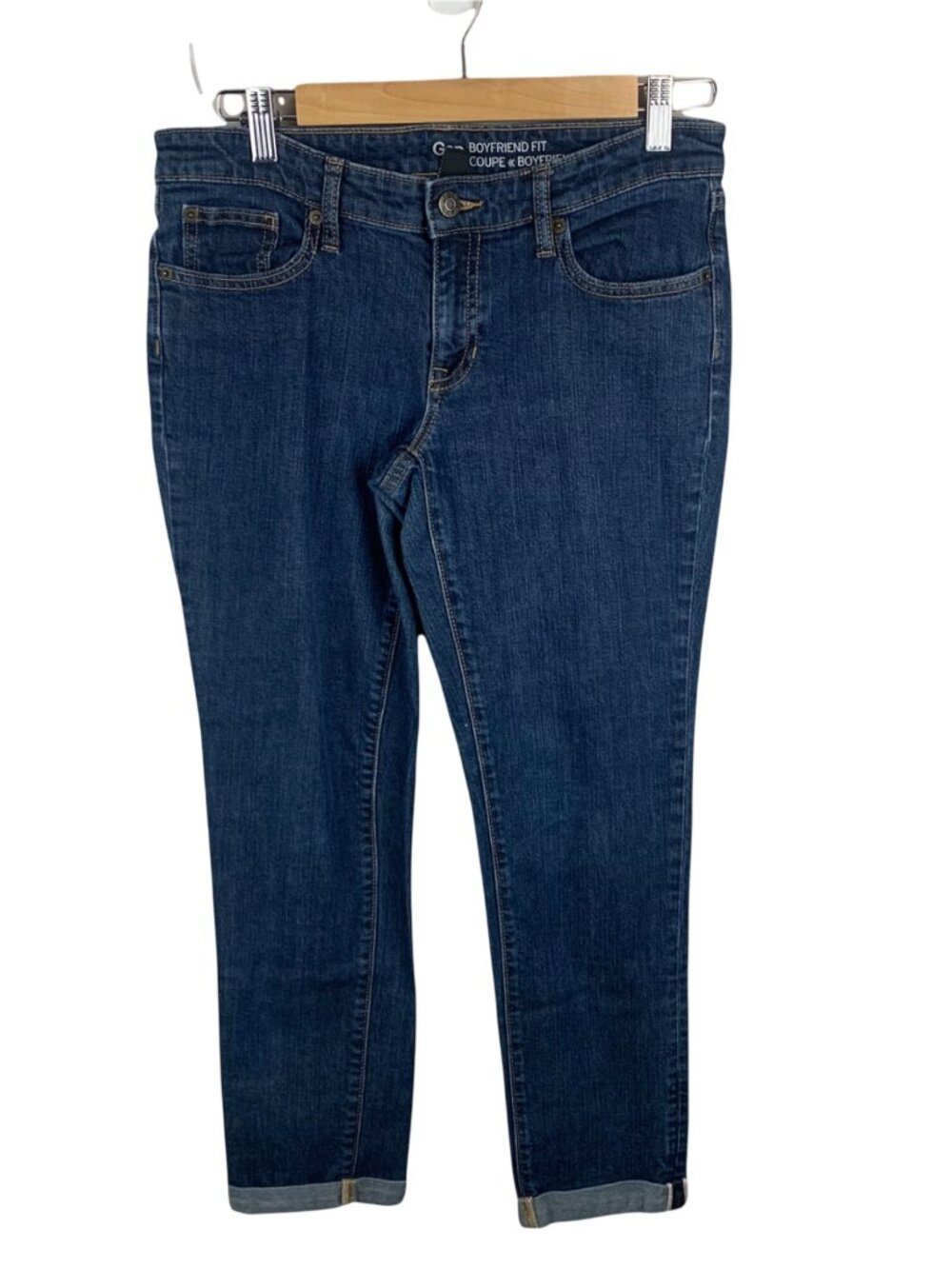 Gap boyfriend cuffed capris fit Womens Jeans size 2